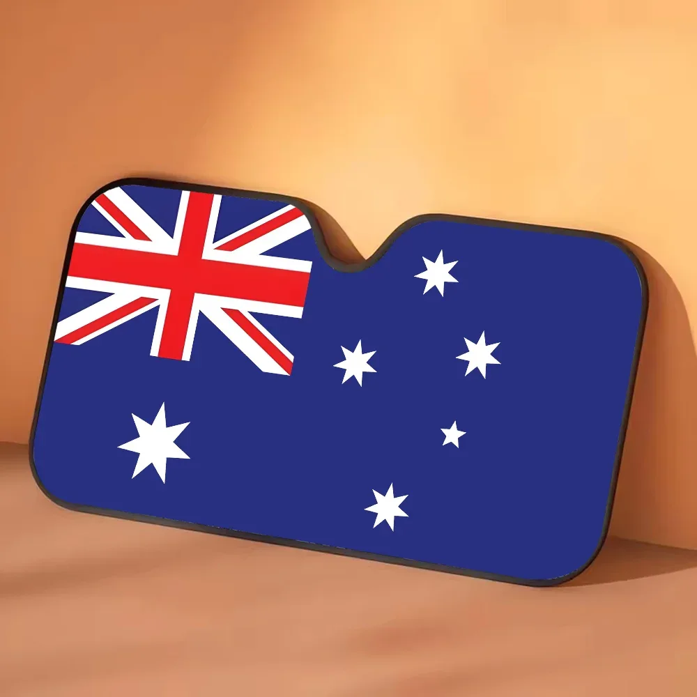 Australian Flag Car Windshield Sunshade Foldable UV Protection Cover -