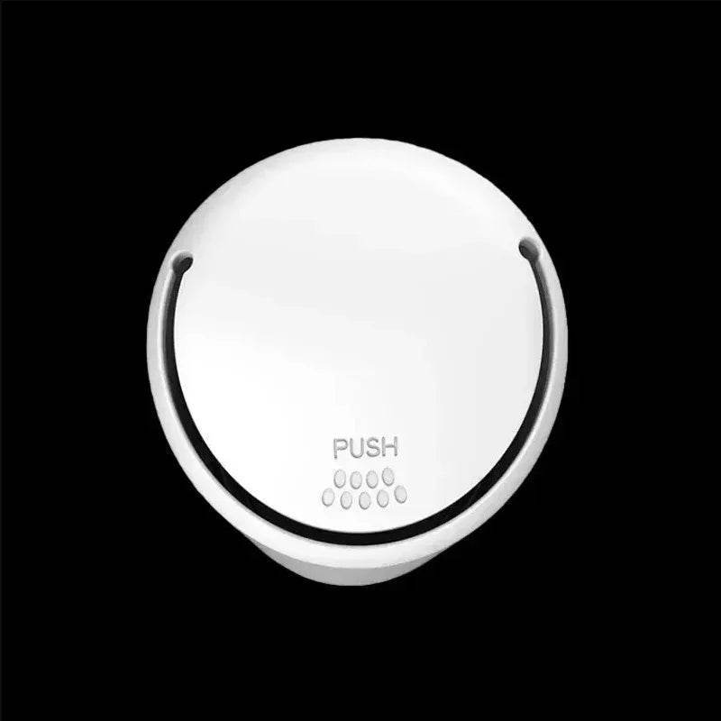 Silicone Car Trash Can - White