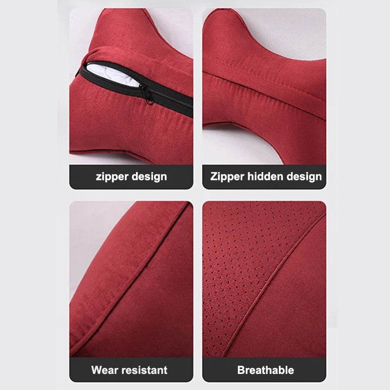 Ford Car Seat Headrest - Red