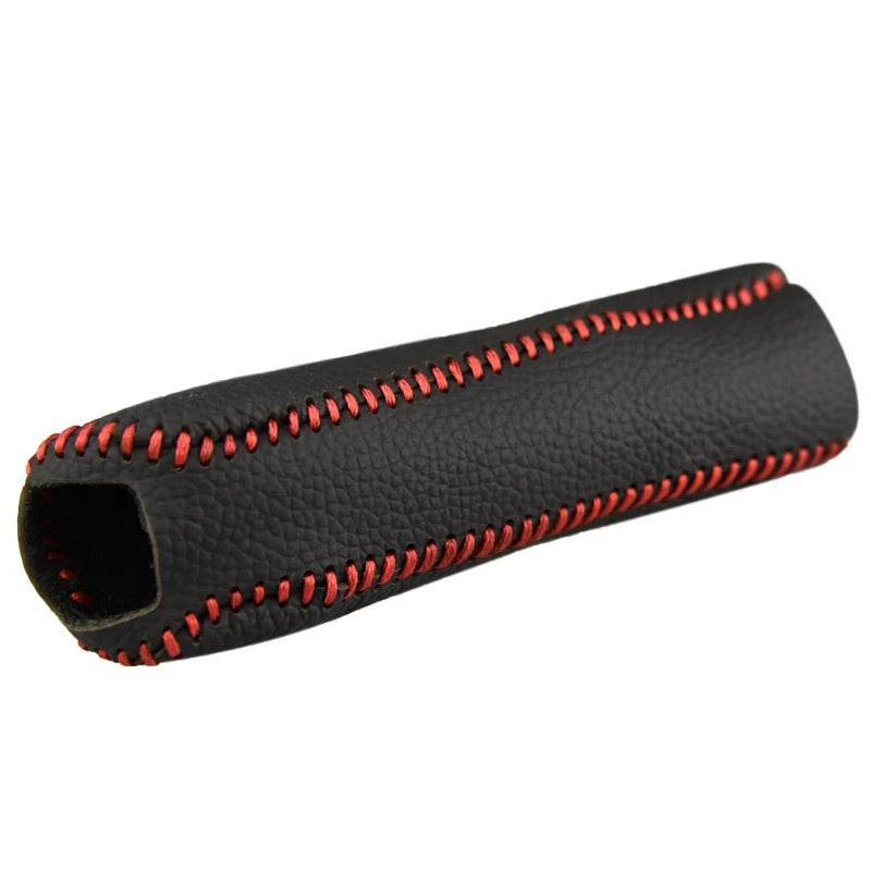 Universal Gear Shift & Handbrake Cover Set – Soft Interior Decoration for Manual Cars - Black