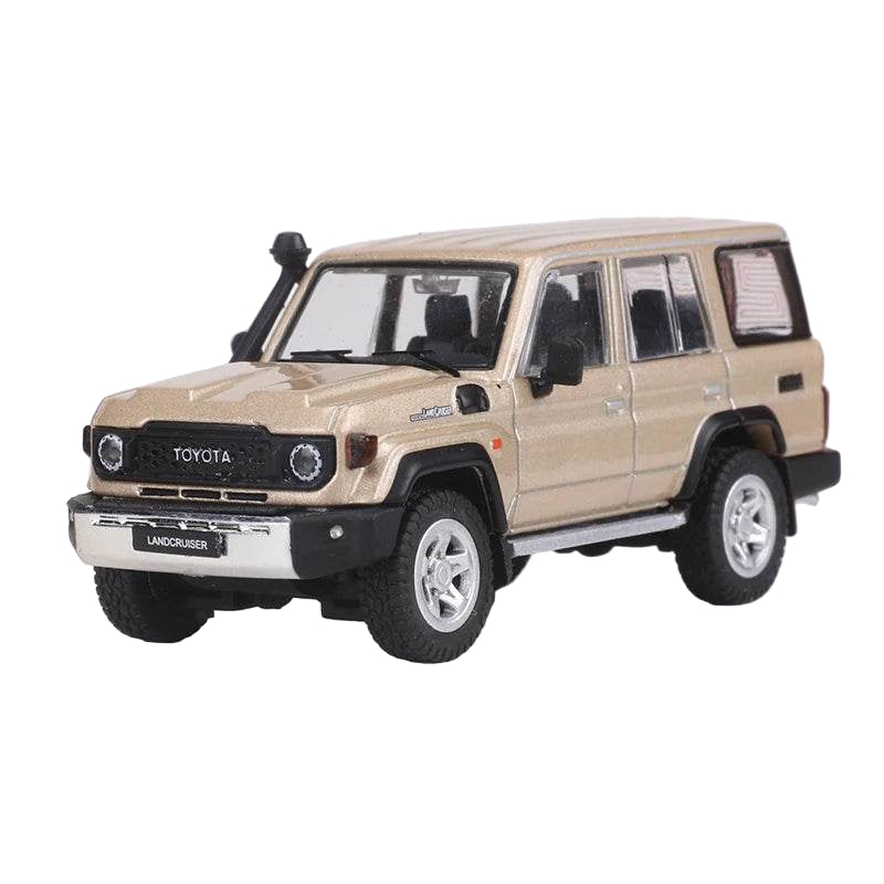 Mini Toyota Land Cruiser LC76 / LC70 SUV – Model Car - Gold left