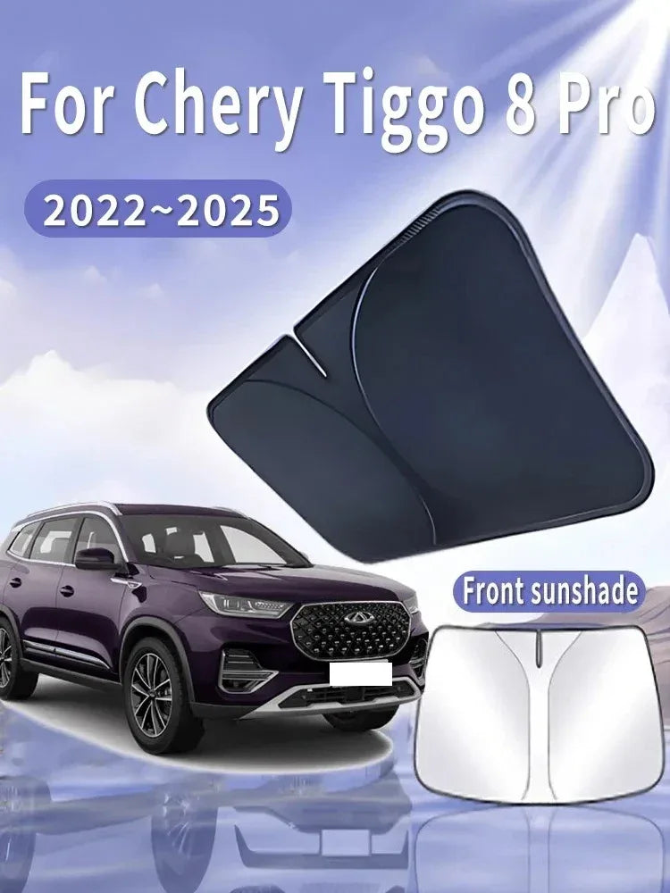Chery Tiggo 8 Pro Foldable Sun Visor 2022-2025 Front Windshield -
