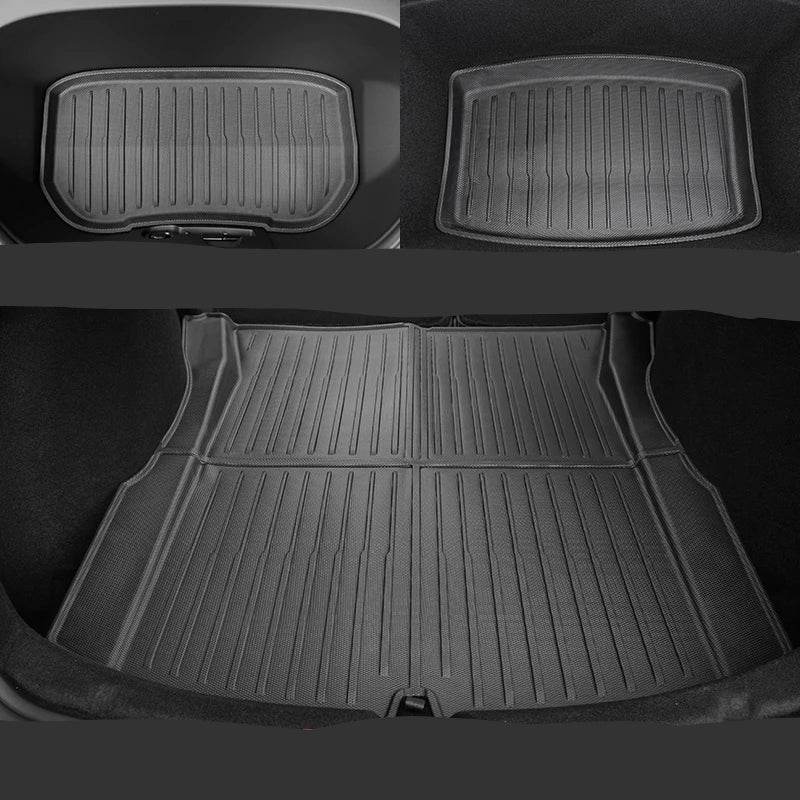 Tesla Model 3 Highland (2024–2025) All-Weather TPE Floor Mats & Cargo Liner - 1Pc Mat