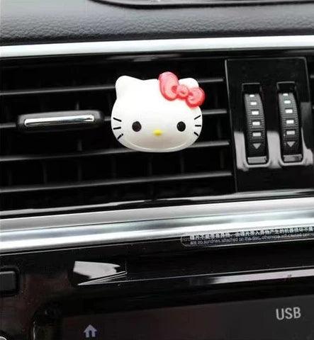 Hello Kitty Car Air Freshener Vent Clip Aromatherapy Ornament - C