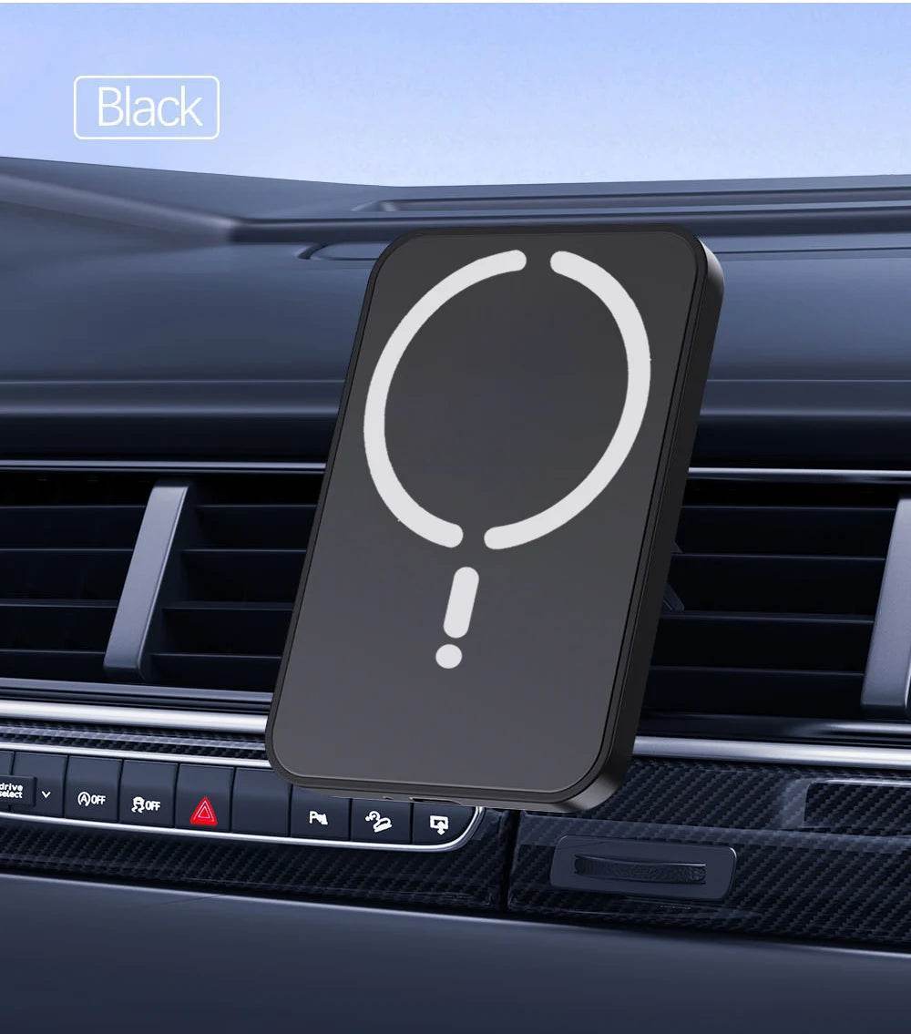 15W MagSafe iPhone Wireless Car Charger – Air Vent Mount - Black