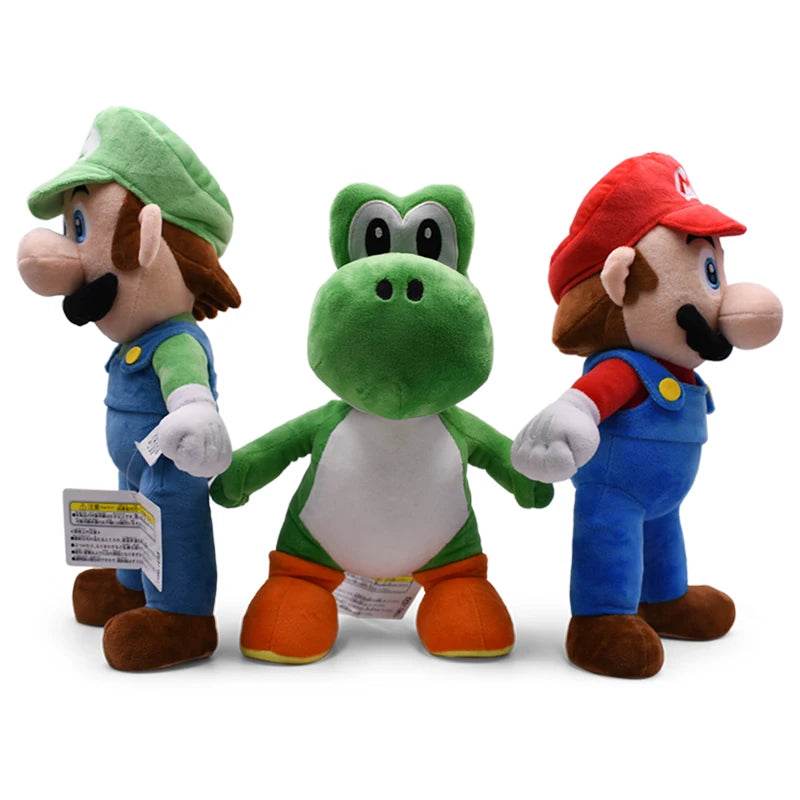 Super Mario Plush Toys – Mario, Luigi, Yoshi, Peach & More - luiji child