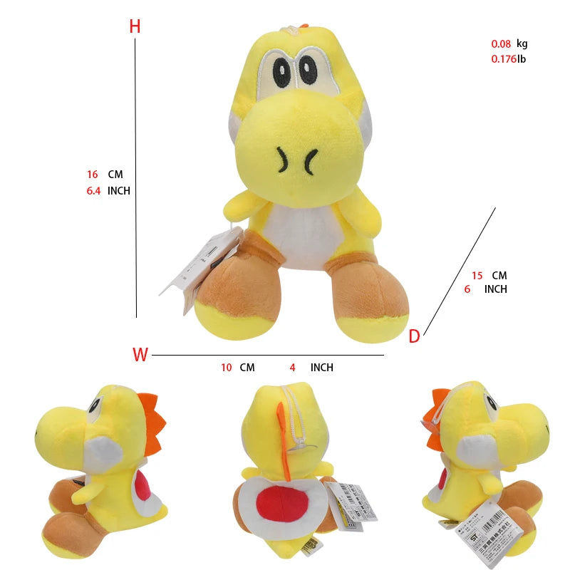 Super Mario Plush Toys – Mario, Luigi, Yoshi, Peach & More