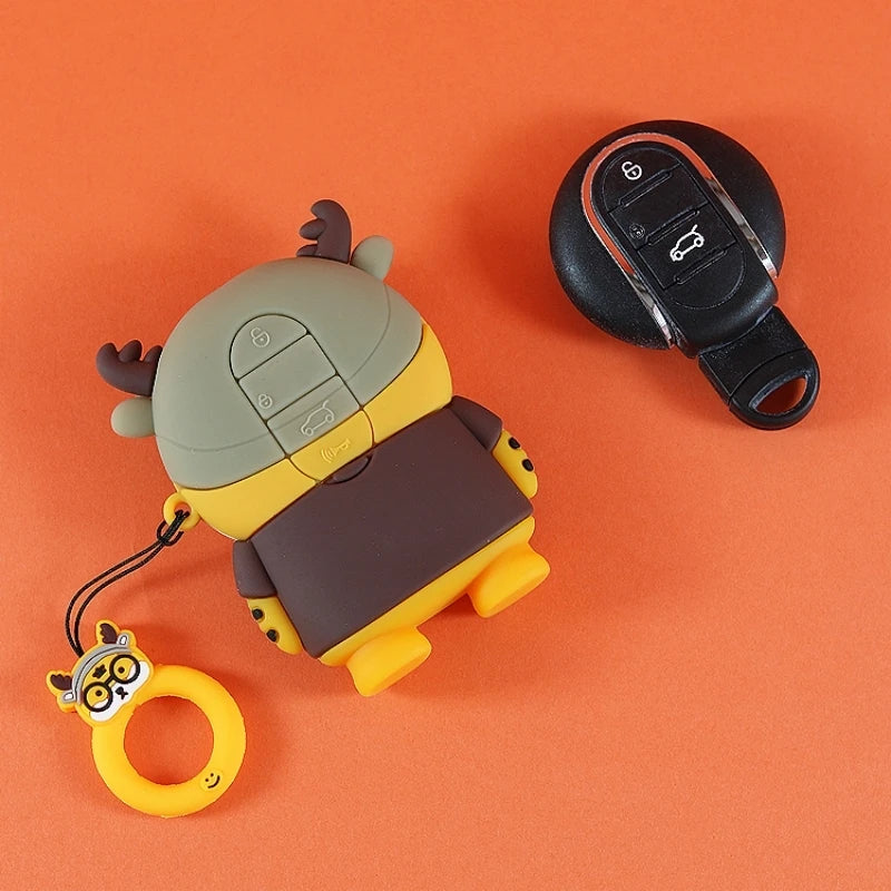 BMW Tiger & Panda Key Case Cover