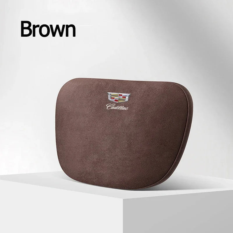 Cadillac Suede Neck Pillow