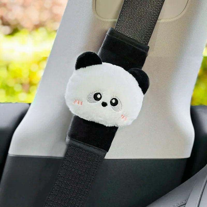 Car Seatbelt Pad Cover Short Cloud Bow Design Shoulder Cushion