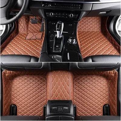 BMW 3 Series Custom 3D Full Coverage Car Floor Mats - Brown / G20 2020-2023