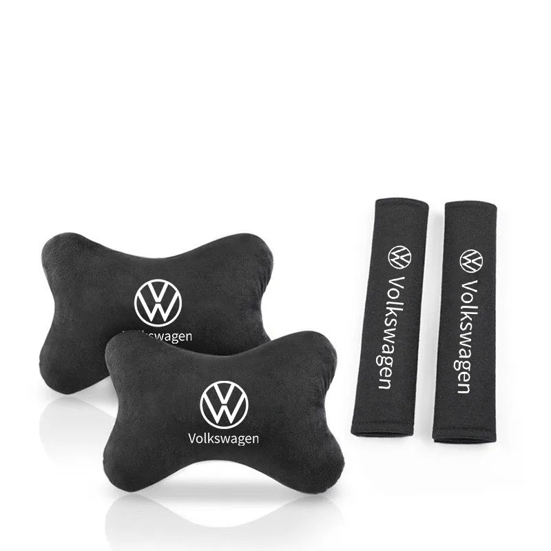 Volkswagen Neck Pillow and Seat Belt Pad