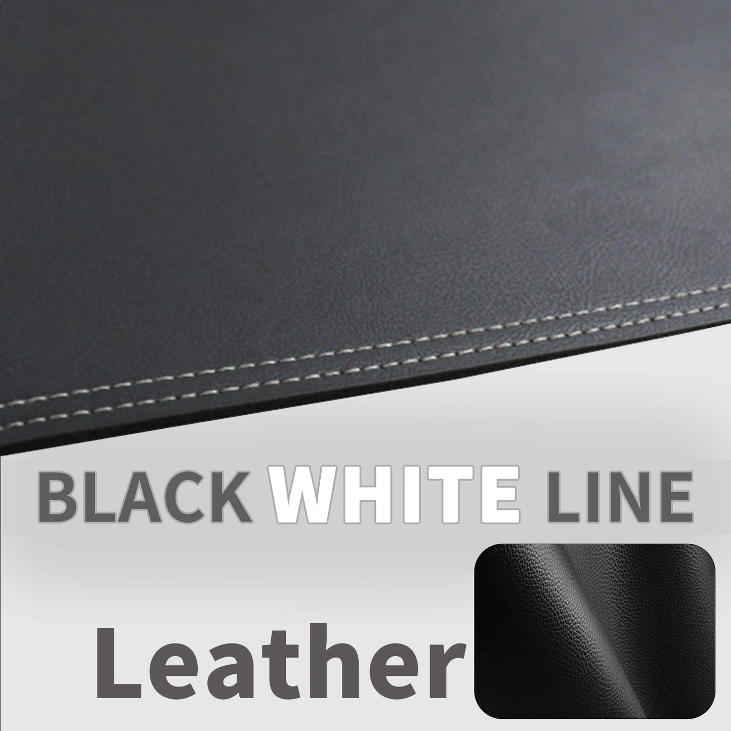 GAC GS3 EMZOOM 2023-2025 Dashboard Cover Sunshade Protection Pad - WHITE LINE Leather