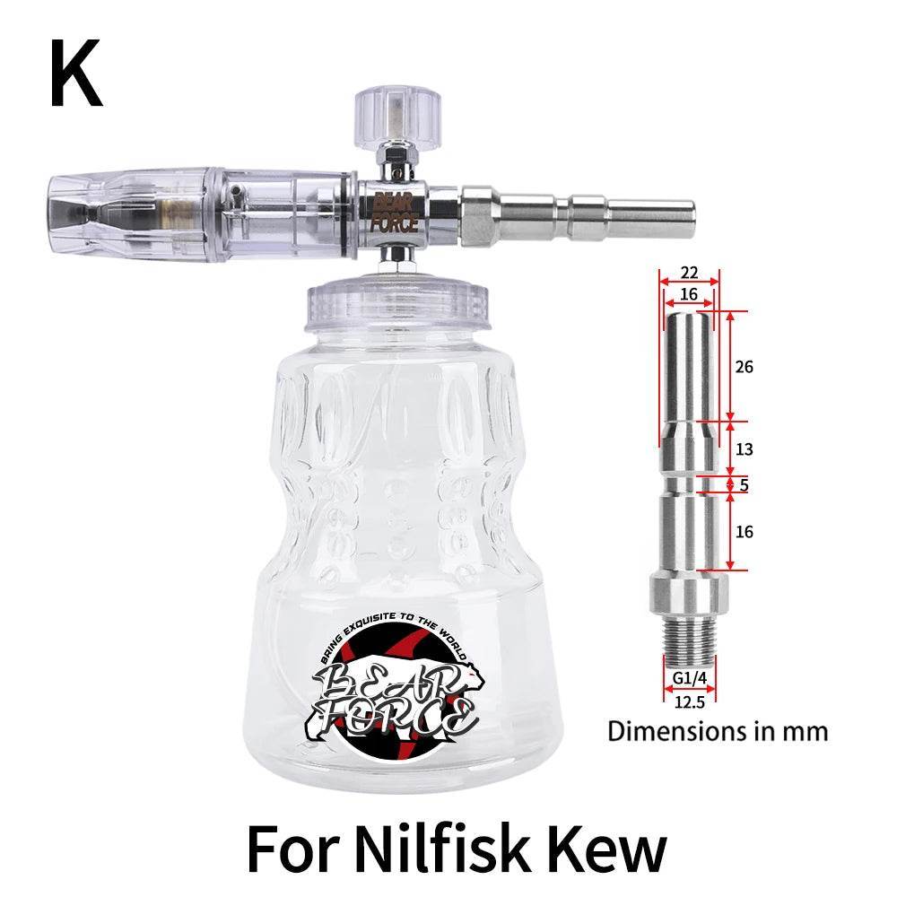Heavy-Duty Pressure Washer – Car Wash Foam Maker - For Nilfisk KEW