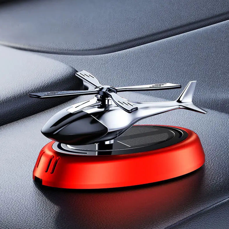 Solar Aircraft Car Decoration Ornaments Car Interior Accessories Desktop Ornament Gift For Woman, Man, Car Enthusiast - Carmoods