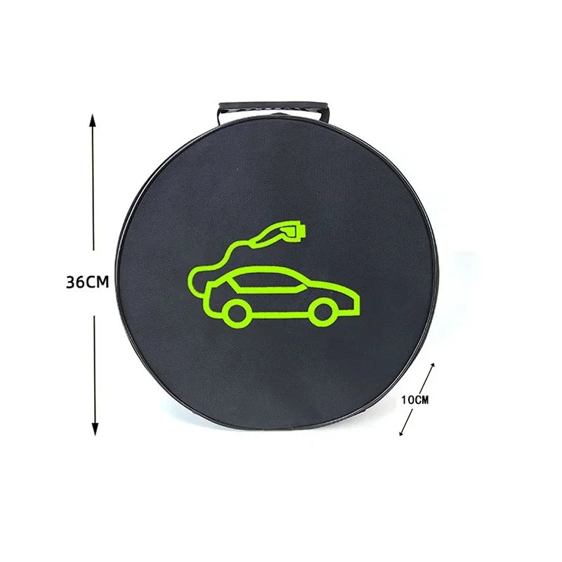BYD Electric Vehicle Charging Cable Storage Bag Waterproof Organizer - A