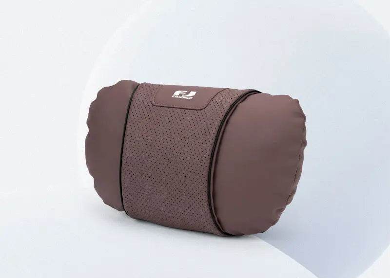 Toyota FJ Cruiser Car Neck & Lumbar Support Pillow - headrest brown