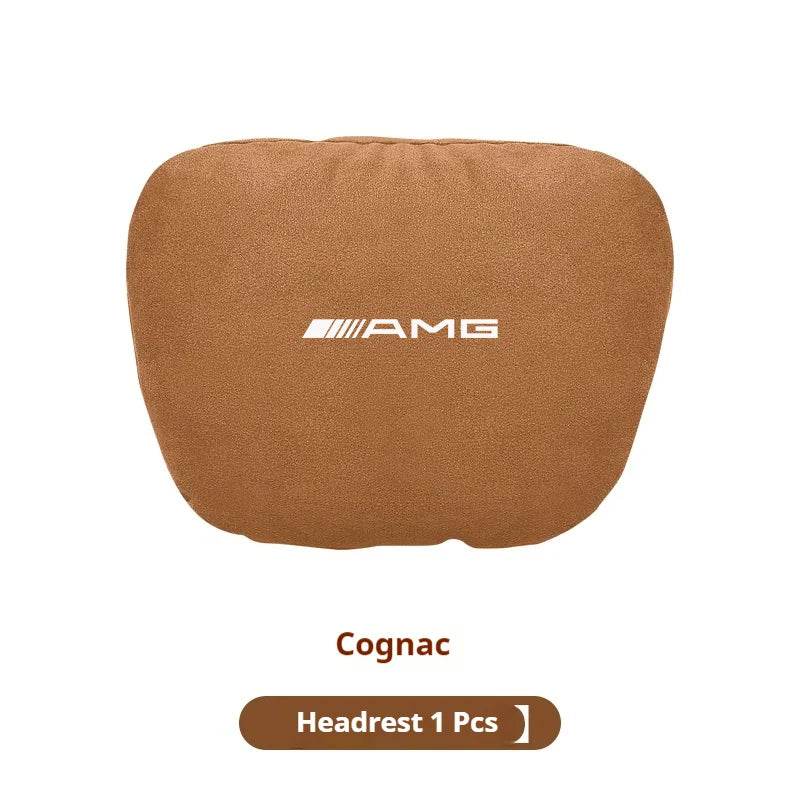 Car Headrest Lumbar Rest Cushion Neck Support Neck Pillow For Mercedes-Benz AMG A C E S V Class Sprinter GLC ML SLK CLS GLA GLK -