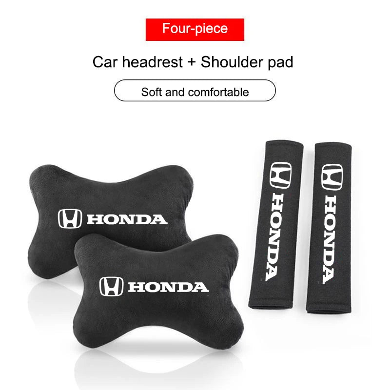Honda Neck Pillow and Seat Belt Pad