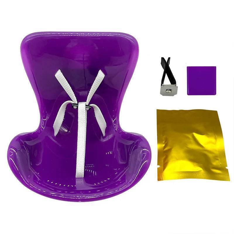 Labubu Car Seat Air Vent Accessory. (Doll Not Included) - White