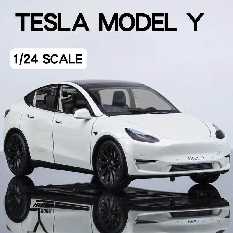 Tesla Model Y – Car Toy - model Y white