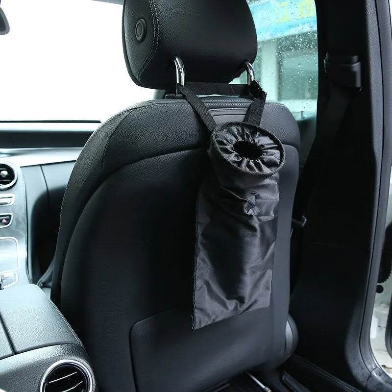Car Seat Back Trash Holder | Hanging Oxford Cloth Garbage Bag for Car -