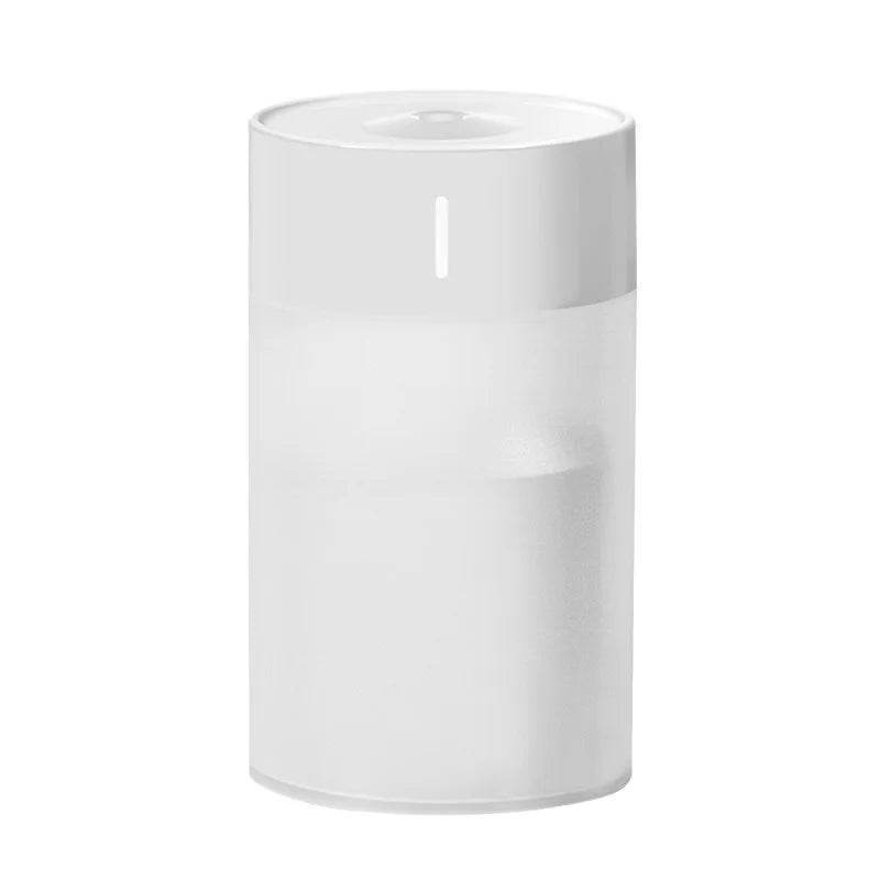 Portable USB Humidifier Diffuser with LED Light for Car & Home 260ML - White