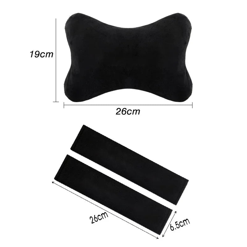 BMW Neck Pillow and Seat Belt Pad