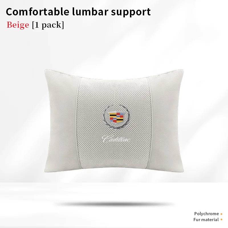 Cadillac Neck Pillow & Lumbar Support - Beige Lumbar