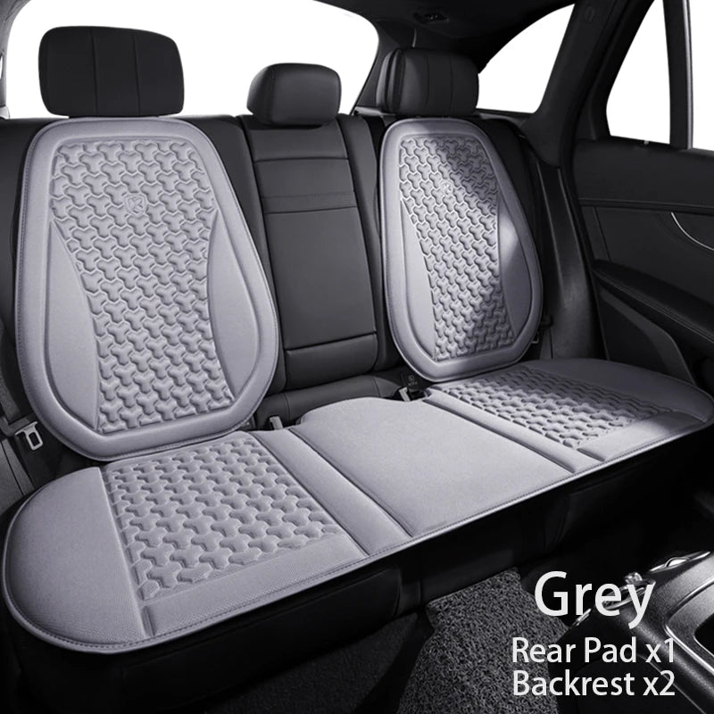 Summer Ice Silk Car Seat Cushion – 3D Breathable Universal Seat Protector Pad
