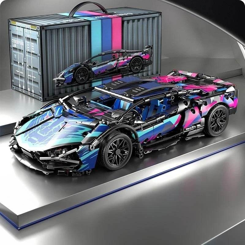 ToylinX Technical Blocks Racing Car - Staic