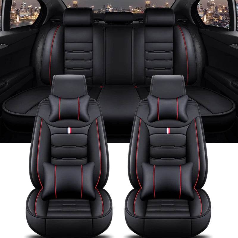 Peugeot Car Seat Covers - Black