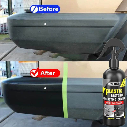 Car Plastic Restorer – Back to Black Gloss Polish & Coating - 50ML
