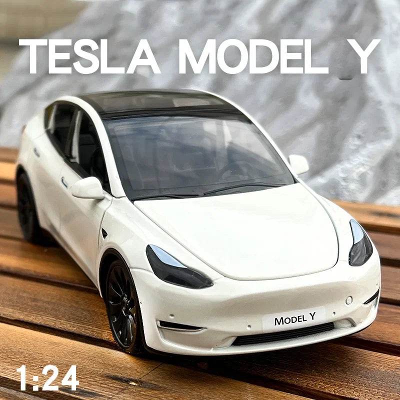 Tesla Model Y – Car Toy - model Y white
