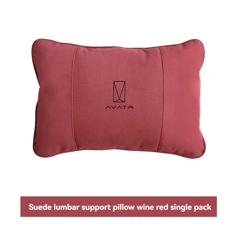 Changan AVATR Suede Headrest & Lumbar Support Cushion