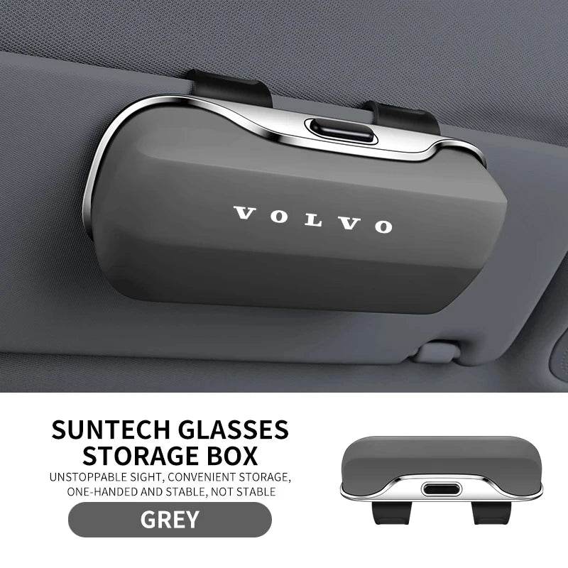 Volvo Car Sunglasses Holder Clip - Grey VOLVO