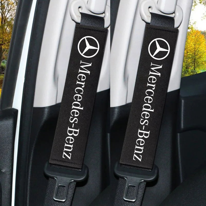 Leather Car Headrest Neck Pillow Head Rest Support Cushion for Mercedes Benz AMG A B C E R G Class GLK CLA GLB GLC GLA W169 W176