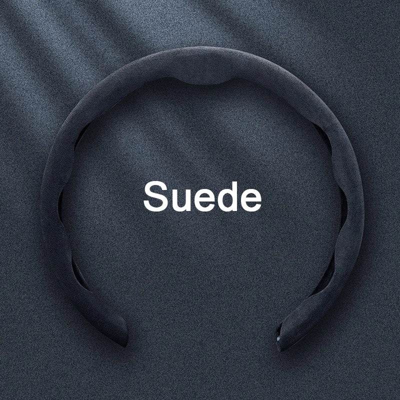 Premium Car Steering Wheel Cover – Universal 36-38cm - Black 2