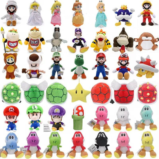 Super Mario Plush Toys – Mario, Luigi, Yoshi, Peach & More - luiji child