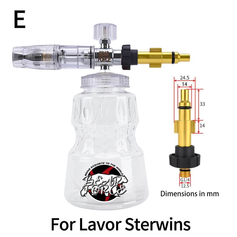 Heavy-Duty Pressure Washer – Car Wash Foam Maker - For Lavor Sterwins