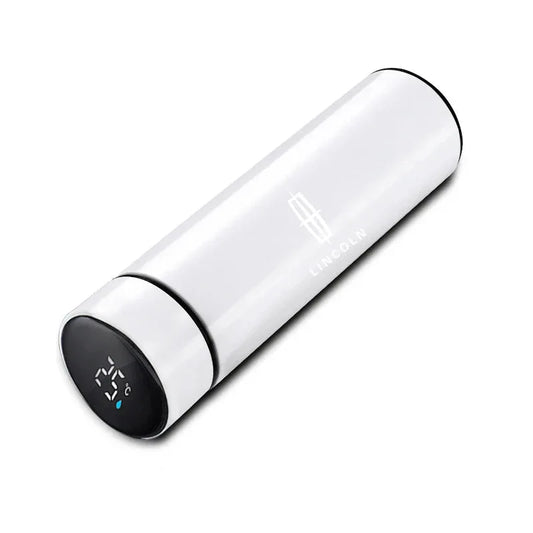 Lincoln Smart Thermos Mug - White