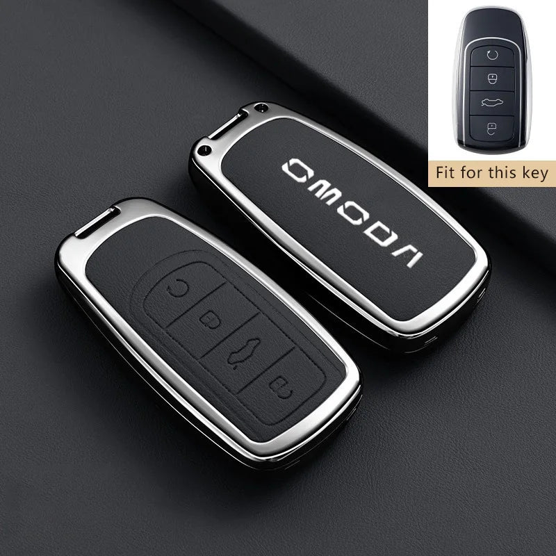 Zinc Alloy Key Case Fob for Chery Omoda C5 5 9 PHEV 2025 2026