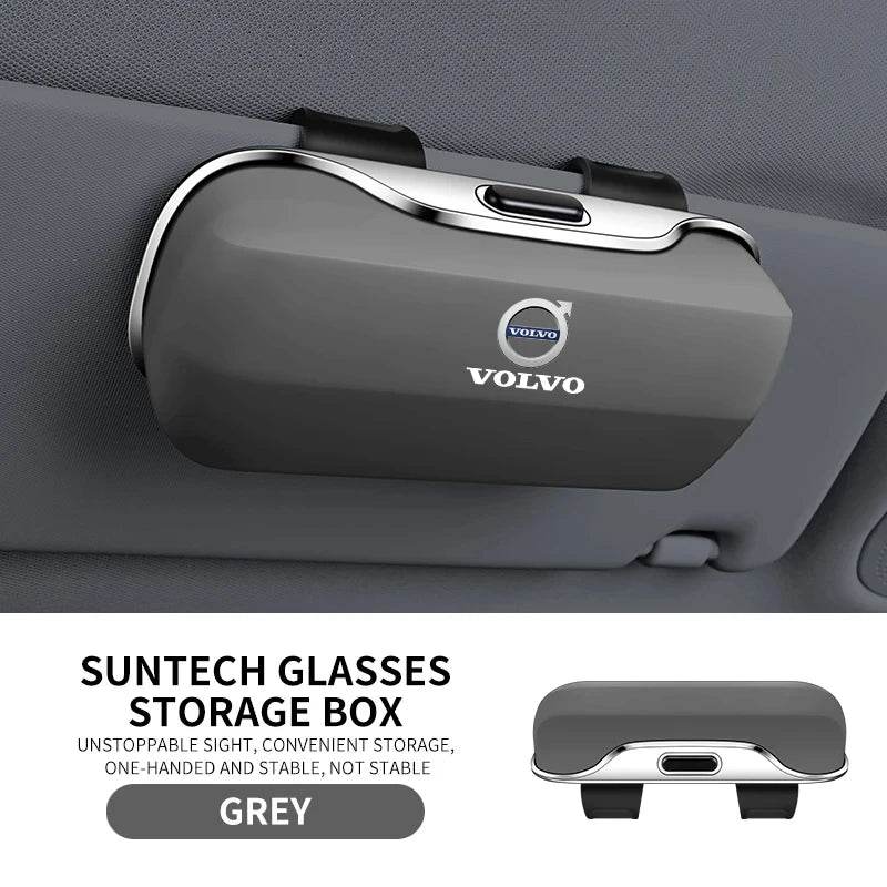 Volvo Car Sunglasses Holder Clip - Grey