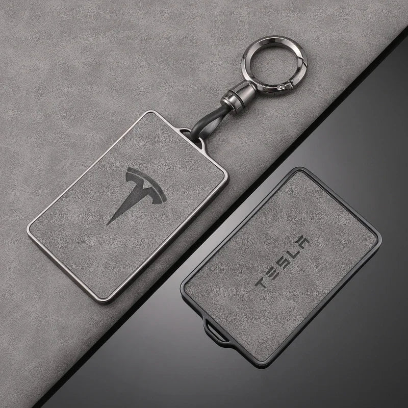 Tesla Key Case – NFC Shell Cover & Protector for Model 3, S, X, Y - B- black
