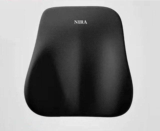 Car Neck Pillow & Back Cushion for Ultimate Comfort - Black Waist