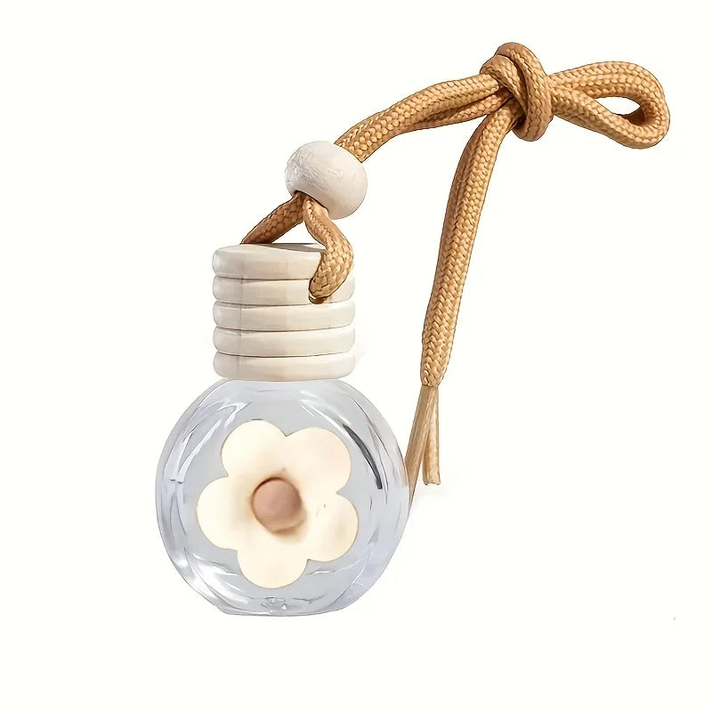 Cartoon Car Aromatherapy Glass Bottle