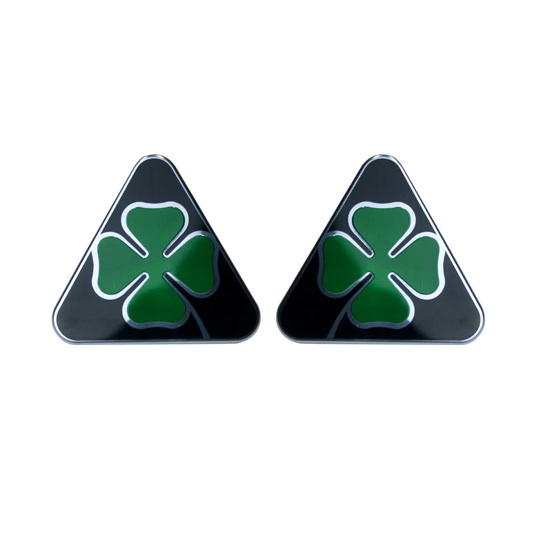 Alfa Romeo Quadrifoglio Black Clover Badge Emblem