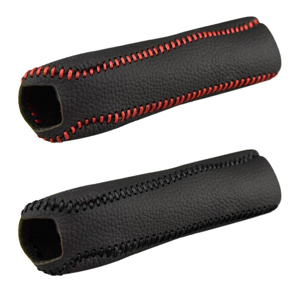 Universal Gear Shift & Handbrake Cover Set – Soft Interior Decoration for Manual Cars - Black