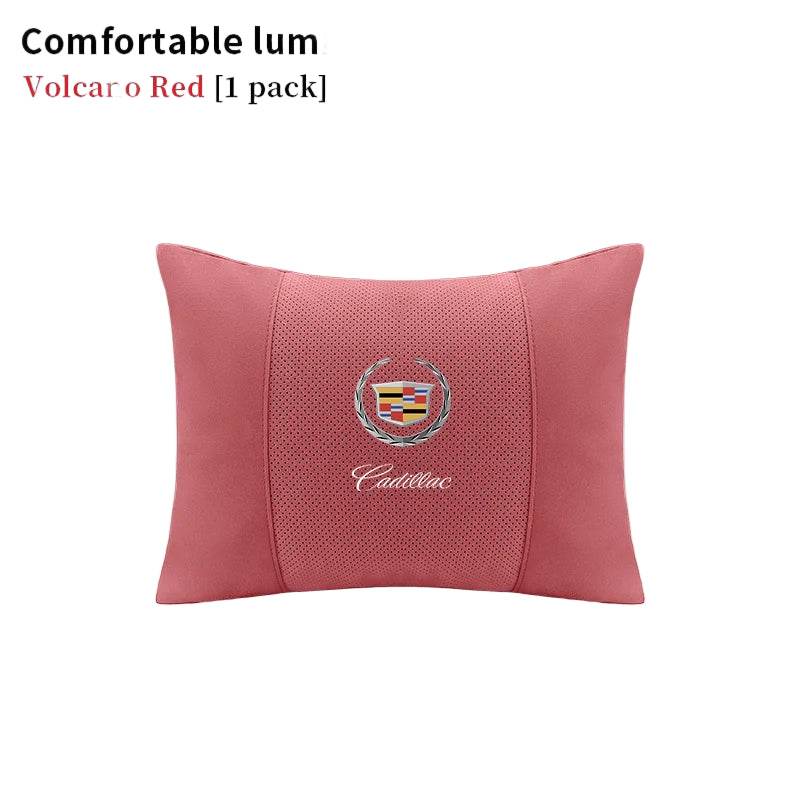 Cadillac Neck Pillow & Lumbar Support - Red Lumbar