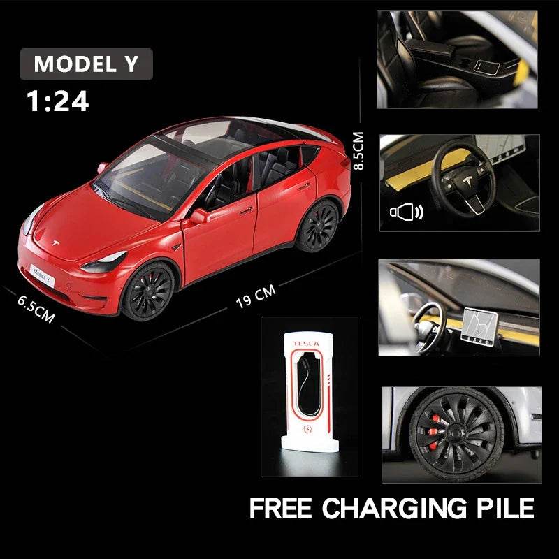 Tesla Model Y – Car Toy - model Y white